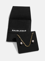 BaubleBar Jewelry Gifting Pouch - Jewelry With Insert Pouch - 
    Necklace & Earring Storage Pouch
  
