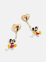 BaubleBar Disney Mickey Mouse Be Mine Earrings - Gold - 
    Disney statement earrings
  
