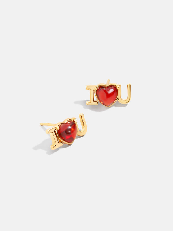 Kids' I Heart You Earrings - Heart