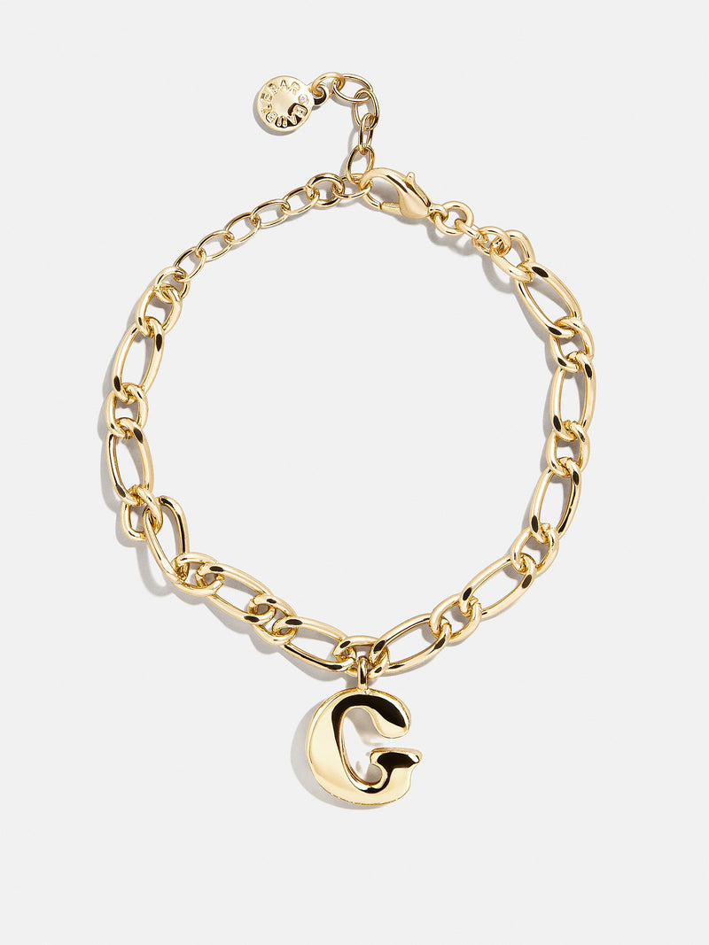 BaubleBar G - 
    Gold initial bracelet
  
