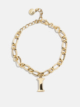 BaubleBar I - 
    Gold initial bracelet
  
