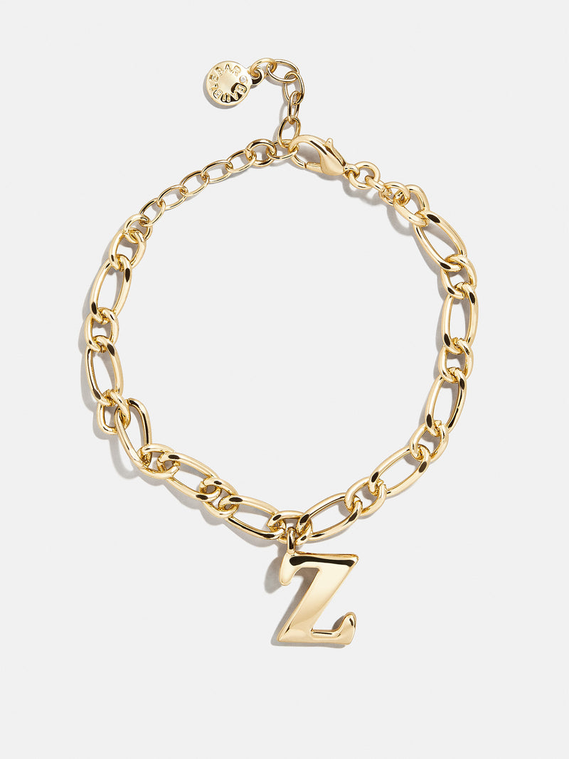 BaubleBar Z - 
    Gold initial bracelet
  
