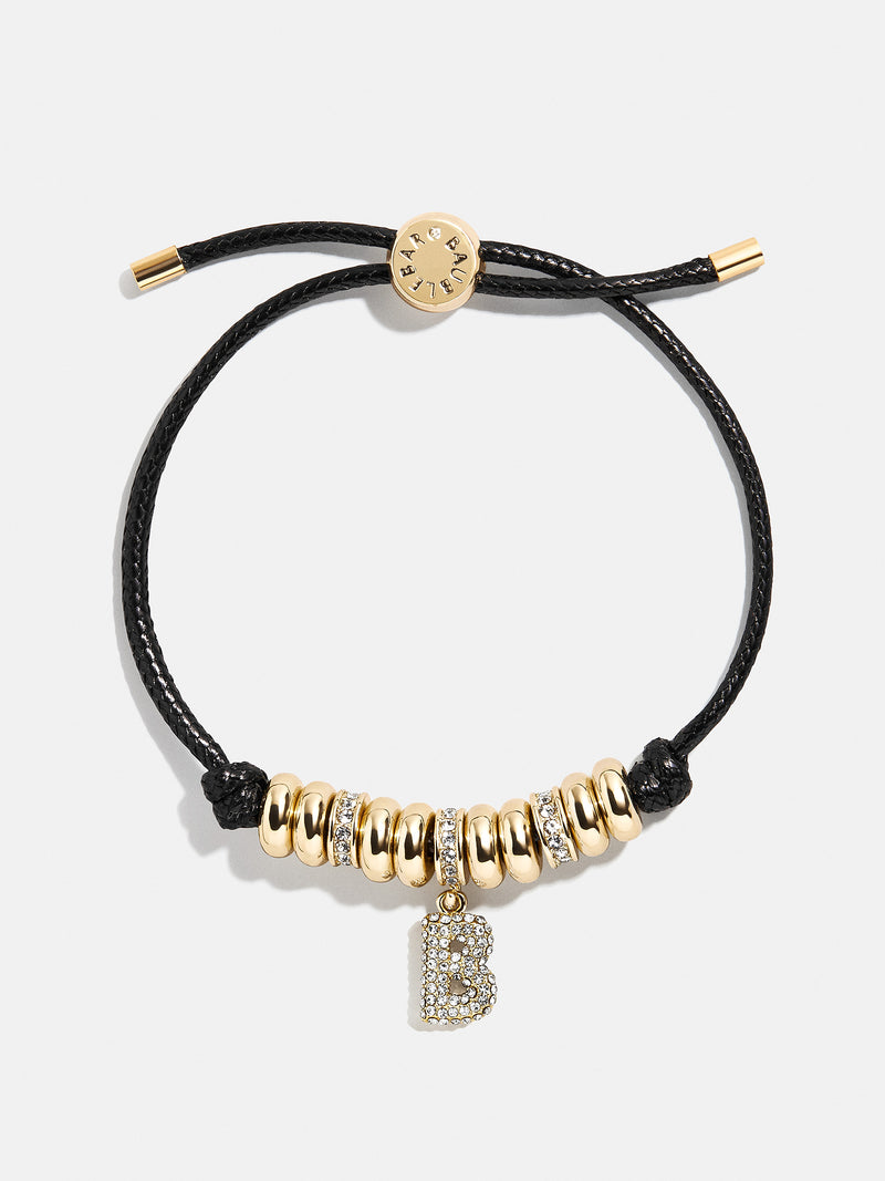 BaubleBar B - 
    Pull-tie initial bracelet
  
