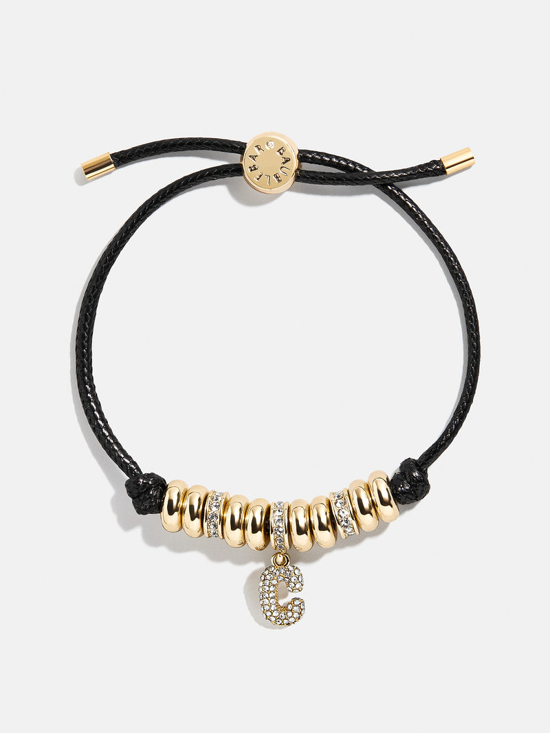 BaubleBar C - 
    Pull-tie initial bracelet
  
