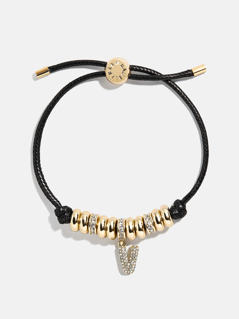 BaubleBar V - 
    Pull-tie initial bracelet
  
