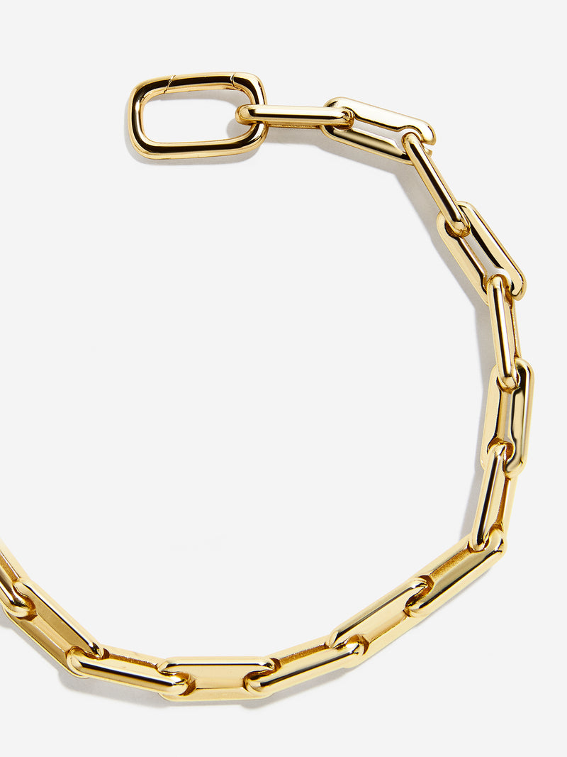 Deja Bracelet - Medium Gold Plated Brass