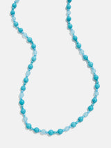 BaubleBar Charlotte Semi-Precious Necklace - Turquoise Strand - 
    Enjoy 25% Off: One week only
  
