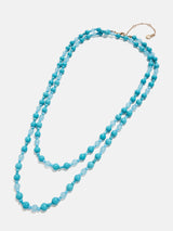 BaubleBar Charlotte Semi-Precious Necklace - Turquoise Strand - 
    Enjoy 25% Off: One week only
  
