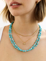 BaubleBar Charlotte Semi-Precious Necklace - Turquoise Strand - 
    Enjoy 25% Off: One week only
  
