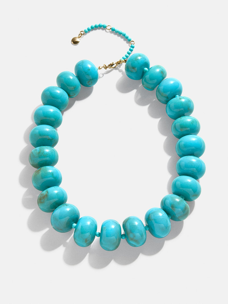 BaubleBar Joan Semi-Precious Necklace - Turquoise - 
    20% Off 2+ Necklaces with code LAYER20
  
