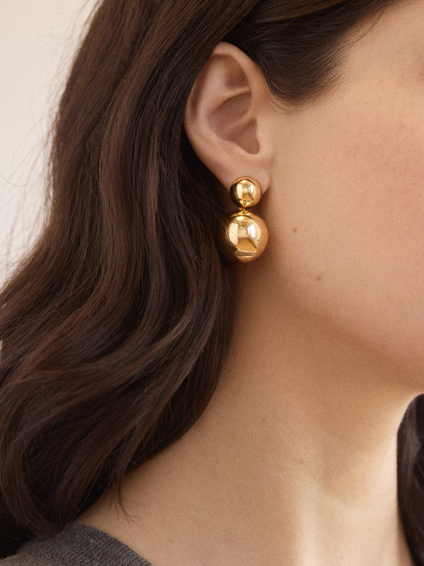 Ann Earrings - Gold