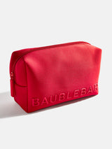 BaubleBar Take It Away Storage Pouch - Red - 
    Neoprene storage pouch
  
