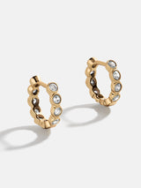 BaubleBar Jessica 18K Gold Birthstone Earrings - Crystal - 
    20% Off 18K Gold: One week only
  
