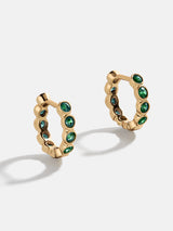 BaubleBar Jessica 18K Gold Birthstone Earrings - Emerald - 
    20% Off 18K Gold: One week only
  
