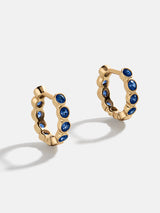 BaubleBar Jessica 18K Gold Birthstone Earrings - Sapphire - 
    20% Off 18K Gold: One week only
  
