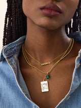 BaubleBar Reversible 18K Gold Zodiac Pendant Necklace - Taurus - 
    20% Off 2+ Necklaces with code LAYER20
  
