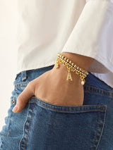 BaubleBar Custom Spaced Charm Bracelet - Spaced Charm Bracelet - 
    Give a little love: Enjoy 15% Off thru 1/17
  
