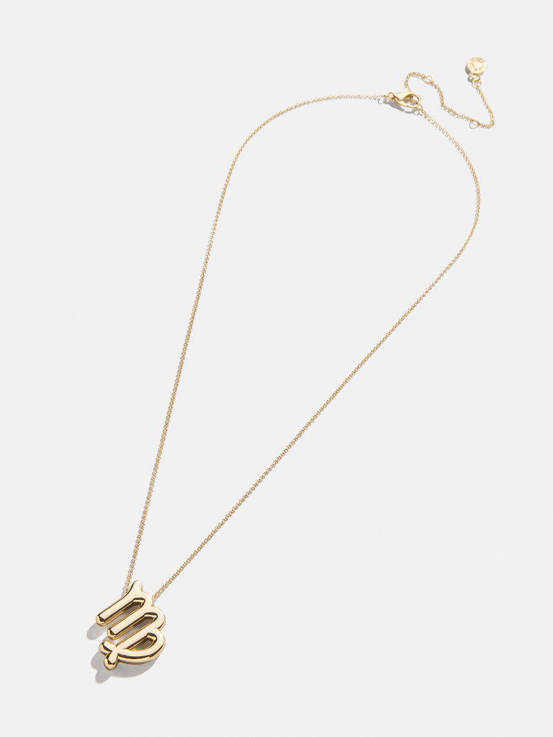 BaubleBar Bubble Zodiac Necklace - Aquarius - 
    Gold zodiac necklace
  
