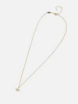 BaubleBar 18K Gold Motif Necklace - North Star - 
    18K Gold Plated Sterling Silver, Cubic Zirconia
  
