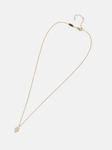 BaubleBar 18K Gold Motif Necklace - Hamsa - 
    Enjoy 25% Off: One week only
  
