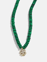 BaubleBar High Energy Semi-Precious Necklace - Clover - 
    Lucky clover semi-precious necklace
  
