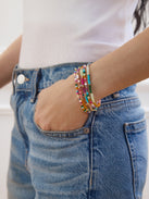 Indya Semi-Precious Bracelet Set - Multi