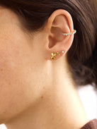 18K Gold Just For Fun Earrings - Pasta