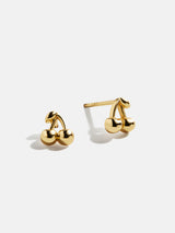 BaubleBar 18K Gold Just For Fun Earrings - Cherry - 
    Ends Tonight: Enjoy 25% Off
  
