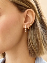 BaubleBar 18K Gold Just For Fun Earrings - Seashell - 
    18K Gold Plated Sterling Silver
  
