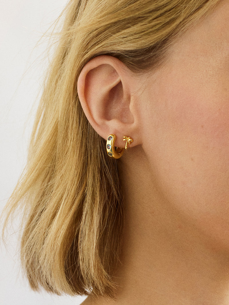 BaubleBar 18K Gold Just For Fun Earrings - Palm Tree - 
    Ends Tonight: Enjoy 25% Off
  
