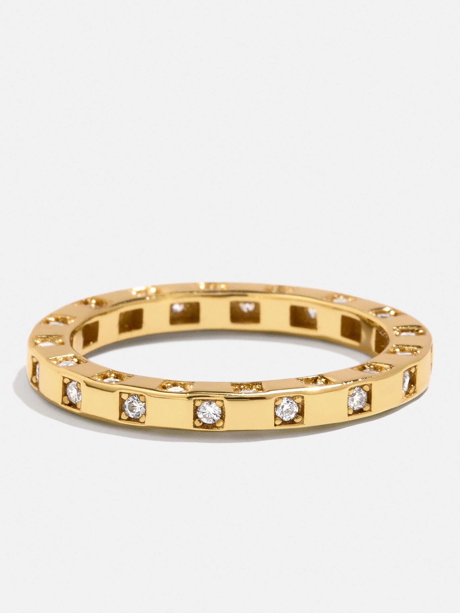 18K Gold Mabel Ring - Gold/Pavé