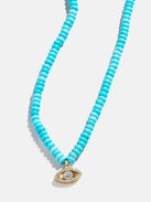 High Energy Semi-Precious Necklace - Evil Eye