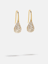 BaubleBar 18K Gold Ashley Earrings - Small - 
    18K Gold Plated Sterling Silver, Cubic Zirconia
  
