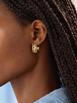 BaubleBar 18K Gold Julia Earrings - Gold/Pavé - 
    Ends Tonight: Enjoy 25% Off
  
