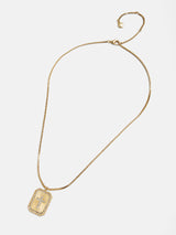 BaubleBar Grace Cross Pendant Necklace - Gold/Pavé - 
    Ends Tonight: Enjoy 25% Off
  
