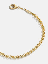 BaubleBar Sutton 18K Gold Bracelet - Gold - 
    18K Gold Plated Sterling Silver
  
