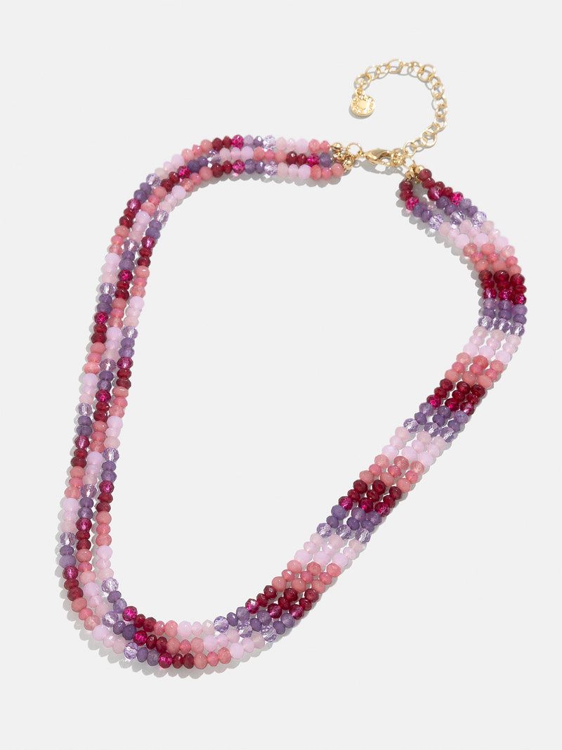 BaubleBar Lena Semi-Precious Layered Necklace - Pink - 
    20% Off 2+ Necklaces with code LAYER20
  
