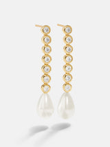 BaubleBar 18K Gold Mabel Earrings - Gold/Pavé - 
    Ends Tonight: Enjoy 25% Off
  
