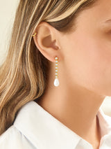 BaubleBar 18K Gold Mabel Earrings - Gold/Pavé - 
    Ends Tonight: Enjoy 25% Off
  
