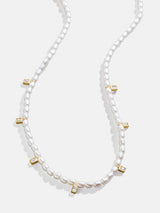 BaubleBar 18K Gold Myra Necklace - Pearl/Gold - 
    18K Gold Plated Sterling Silver
  
