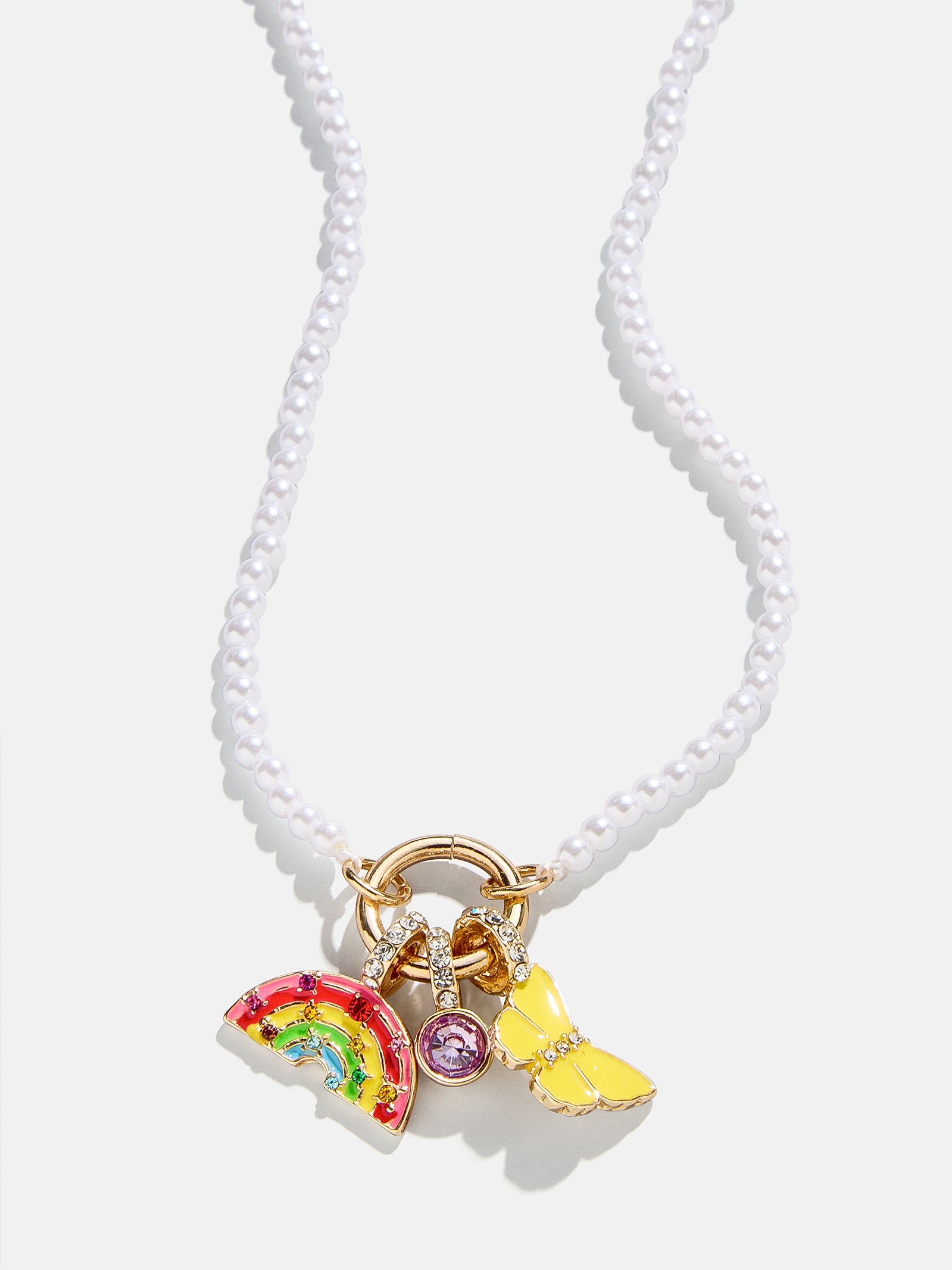 Sunshine & Rainbows Kids' Charm Necklace - Over The Rainbow