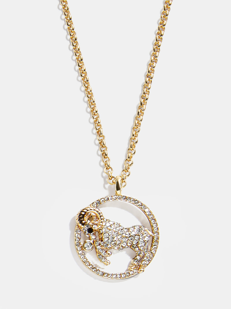 Andrea Zodiac Necklace - Aries