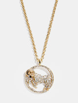 BaubleBar Andrea Zodiac Necklace - Aries - 
    Zodiac pendant necklace
  
