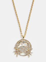 BaubleBar Andrea Zodiac Necklace - Cancer - 
    Zodiac pendant necklace
  
