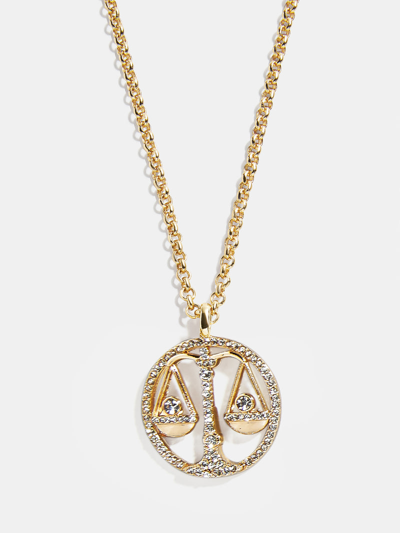 Andrea Zodiac Necklace - Libra