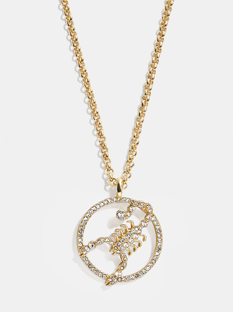 Andrea Zodiac Necklace - Scorpio