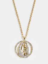 BaubleBar Andrea Zodiac Necklace - Aquarius - 
    Zodiac pendant necklace
  
