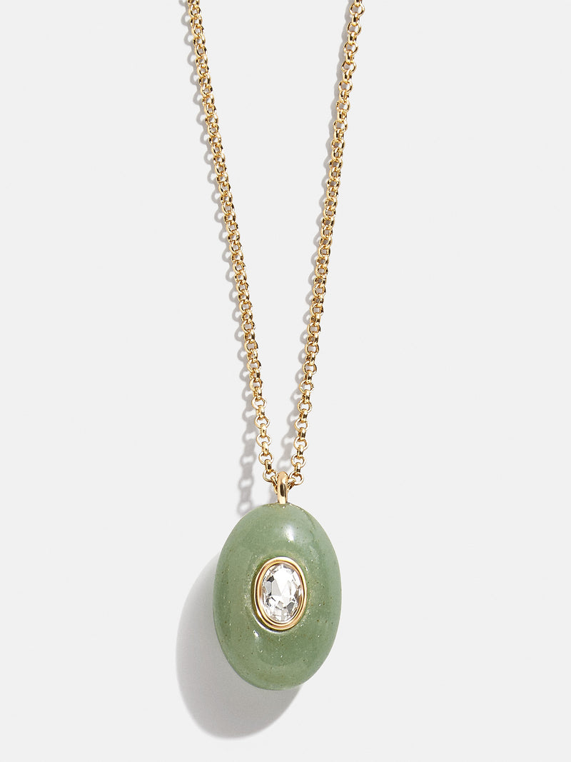 BaubleBar Aura Semi-Precious Pendant Necklace - Green - 
    20% Off 2+ Necklaces with code LAYER20
  
