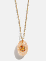 BaubleBar Aura Semi-Precious Pendant Necklace - Orange - 
    20% Off 2+ Necklaces with code LAYER20
  
