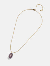 BaubleBar Aura Semi-Precious Pendant Necklace - Green - 
    20% Off 2+ Necklaces with code LAYER20
  
